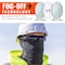 Ergodyne DAGR-AFAS, Safety Glasses, Anti-Scratch & Fog-Off+, Smoke Lens, Matte Black Frame Frame, Half-Frame DAGR-AFAS - alternate 5